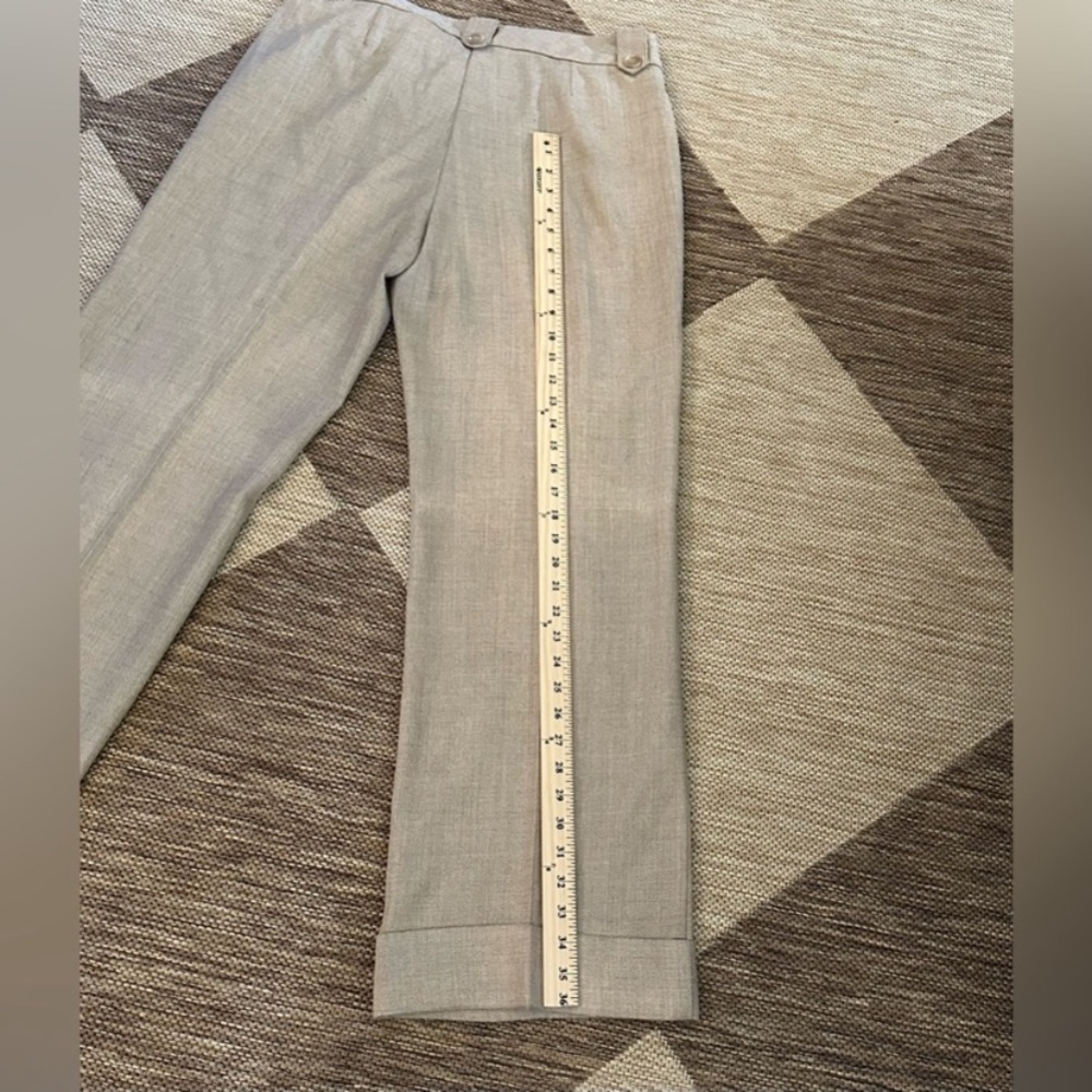 Worthington Marilyn Fit Biege Wide Leg dress Pants size 12